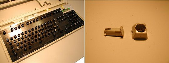 Steampunk keyboard