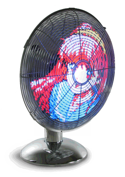 LED fan