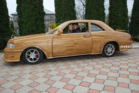 ukrainian wooden car