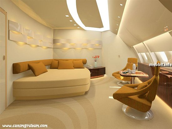 Концептуальный VIP-салон для  Airbus A380
