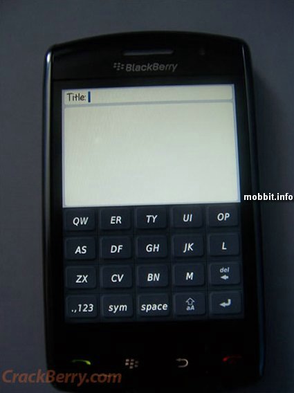 BlackBerry Thunder