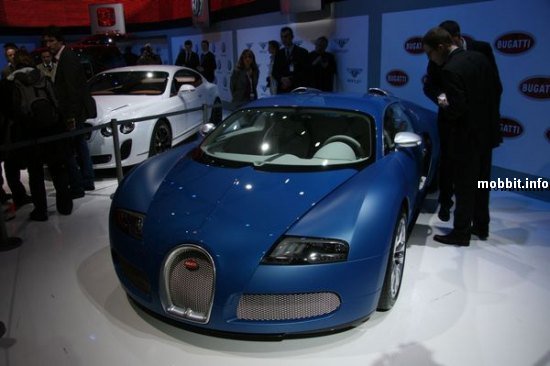 Bugatti Veyron Bleu Centenaire