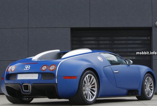 Bugatti Veyron Bleu Centenaire