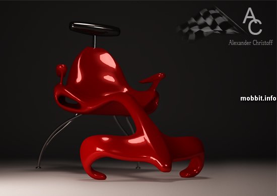 Кресло в стиле Ferrari Formula 1