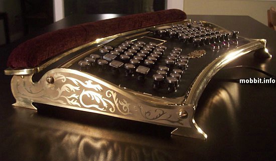 стимпанковская клавиатура