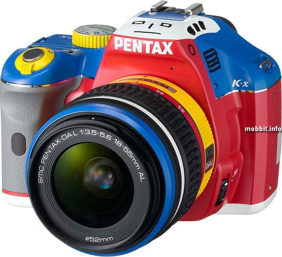 Pentax K-x Robotic Colors