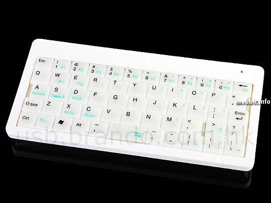 Миниатюрная клавиатура с подсветкой