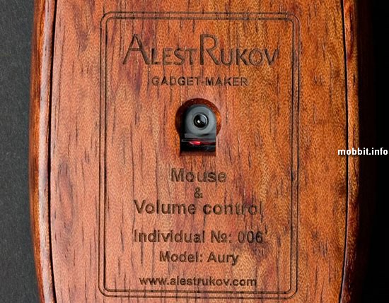 Дизайнерские деревянные мышки от AlestRukov