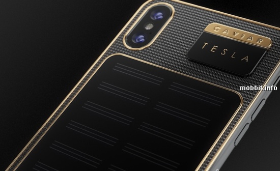 iPhone X Tesla от Caviar