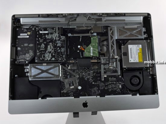 Новые iMac'и изнутри