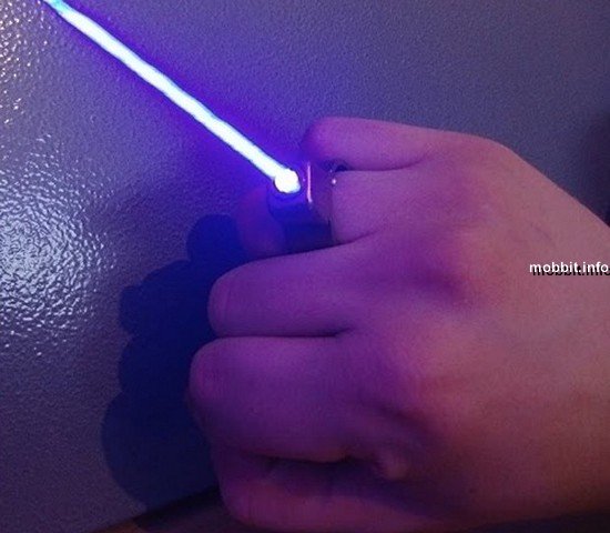 Кольцо, стреляющее лазерным лучом