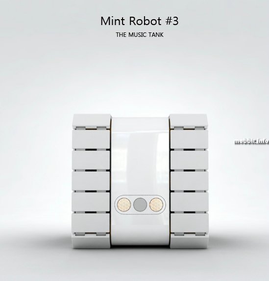 Mint Robot Music Tank
