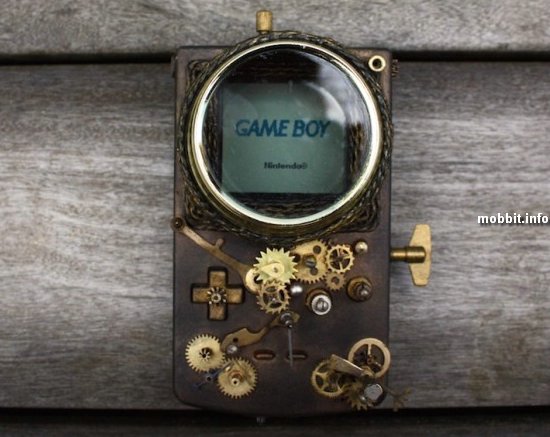 Game Boy в стиле стимпанк