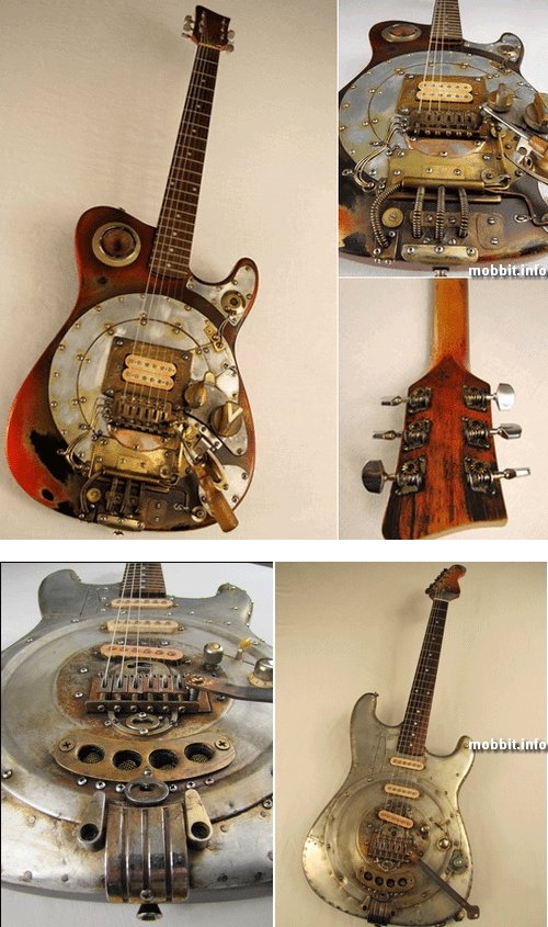 Стимпанк-гитары от Tony Cochran